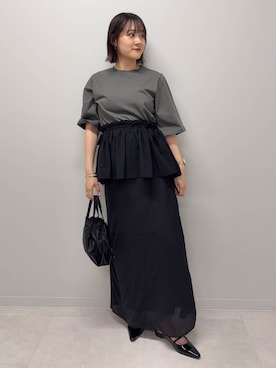 あおいさん(レディース・158cm)の夏コーディネート
