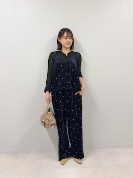 「アイテム（キャミソール）」を使った、あおいさん（レディース・158cm・20代）の夏コーディネート
