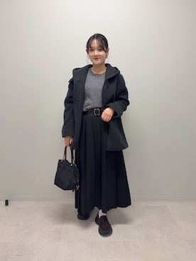 「URBAN RESEARCH DOORS（アーバンリサーチドアーズ）のアイテム（スカート）」を使った、あおいさん（レディース・158cm）の秋コーディネート