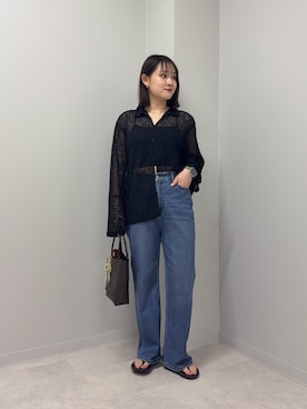 あおいさん（レディース・158cm）の春コーディネート