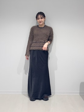 「寒い」｜あおいさん（レディース・158cm）の秋コーディネート