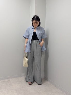 あおいさん(レディース・158cm)の夏コーディネート