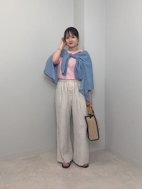 あおいさん（レディース・158cm）の春コーディネート
