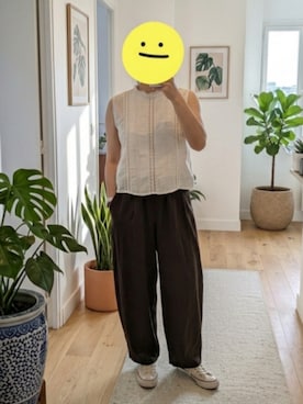 「ROXY(ロキシー)のアイテム(シューズ)」を使った、wearradlさん(レディース・163cm)の春コーディネート