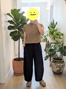 「ROXY（ロキシー）のアイテム」を使った、wearradlさん（レディース・163cm）の夏コーディネート