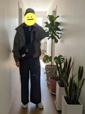 「UNIQLO（ユニクロ）のアイテム（ブルゾン）」を使った、wearradlさん（レディース・163cm）の秋コーディネート