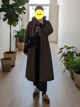 「アイテム（ネックウォーマー/スヌード）」を使った、wearradlさん（レディース・163cm）の秋コーディネート