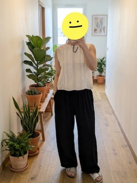 「ROXY（ロキシー）のアイテム」を使った、wearradlさん（レディース・163cm）の夏コーディネート