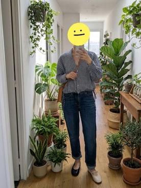 「LONGCHAMP（ロンシャン）のアイテム（バッグ）」を使った、wearradlさん（レディース・163cm）の春コーディネート