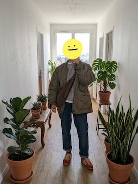 「H&M（エイチ・アンド・エム）のアイテム（トップス）」を使った、wearradlさん（レディース・163cm）の春コーディネート