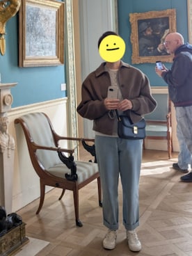 「Maison Kitsune(メゾンキツネ)のアイテム」を使った、wearradlさん(レディース・163cm)の春コーディネート