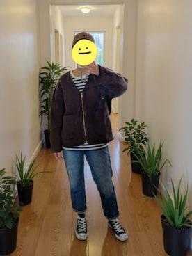 「ZARA（ザラ）のアイテム（カーディガン/ボレロ）」を使った、wearradlさん（レディース・163cm）の秋コーディネート