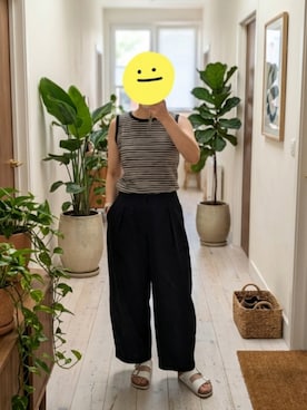 「ROXY（ロキシー）のアイテム」を使った、wearradlさん（レディース・163cm）の夏コーディネート