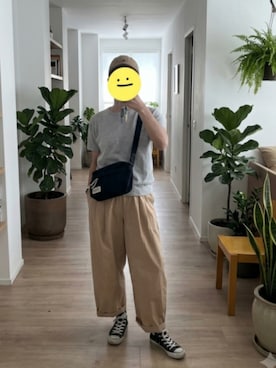 「A.P.C.（アーペーセー）のアイテム（バッグ）」を使った、wearradlさん（レディース・163cm）の秋コーディネート