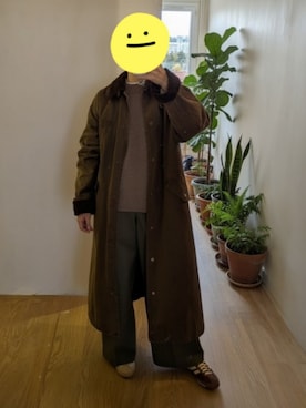 「アイテム（チノパンツ）」を使った、wearradlさん（レディース・163cm）の秋コーディネート