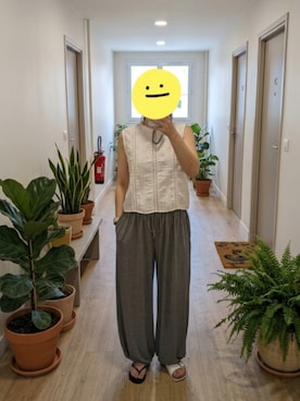 「ROXY（ロキシー）のアイテム」を使った、wearradlさん（レディース・163cm）の夏コーディネート