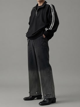 「ADRER（アドラー）のアイテム（パンツ）」を使った、　Fujito_WEARさん（メンズ・173cm）の夏コーディネート