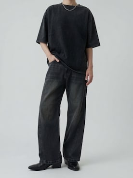 「ADRER（アドラー）のアイテム（パンツ）」を使った、　Fujito_WEARさん（メンズ・173cm）の夏コーディネート