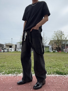 「ADRER（アドラー）のアイテム」を使った、　hyt_WEARさん（メンズ・173cm）の春コーディネート