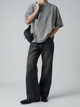 「ADRER（アドラー）のアイテム（パンツ）」を使った、　Fujito_WEARさん（メンズ・173cm）の夏コーディネート