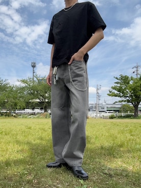 「ADRER（アドラー）のアイテム（シューズ）」を使った、　hyt_WEARさん（メンズ・173cm）の春コーディネート