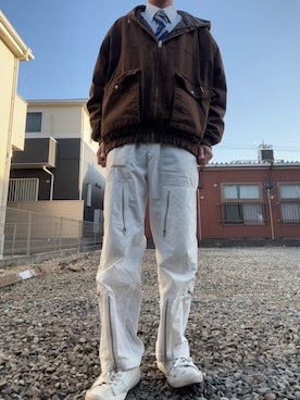 「ADRER（アドラー）のアイテム」を使った、　hyt_WEARさん（メンズ・173cm）の冬コーディネート