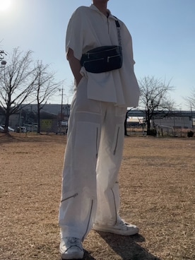 「ADRER（アドラー）のアイテム」を使った、　hyt_WEARさん（メンズ・173cm）の冬コーディネート