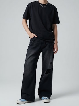 「ADRER（アドラー）のアイテム（アクセサリー）」を使った、　Fujito_WEARさん（メンズ・173cm）の夏コーディネート