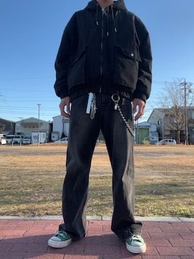 「CONVERSE（コンバース）のアイテム」を使った、　hyt_WEARさん（メンズ・173cm）の春コーディネート