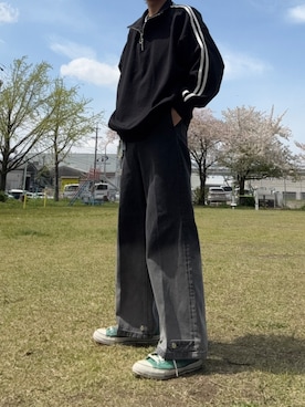 「ADRER（アドラー）のアイテム」を使った、　hyt_WEARさん（メンズ・173cm）の春コーディネート