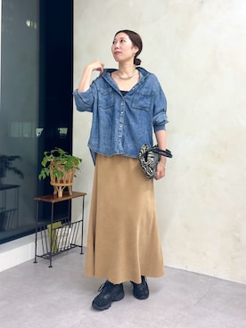jenachikaさん(レディース・166cm)の秋コーディネート