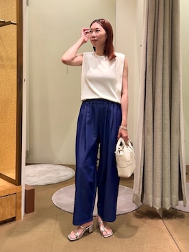 jenachikaさん（骨格ウェーブ・レディース・166cm）の夏コーディネート