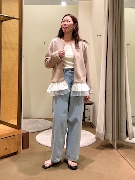 jenachikaさん（レディース・166cm）の春コーディネート