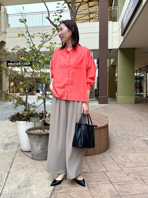 新品　Jena espace merveilleux　トロミタックワイドパンツ Jena espace merveilleux パンツ 「リニューアル」トロミタック