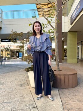 「きれいめコーディネート」｜jenachikaさん（レディース・166cm）の冬コーディネート