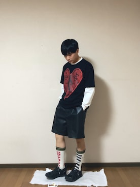 神社さんのコーディネート