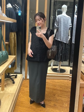 RUNAさん(レディース・158cm)の夏コーディネート