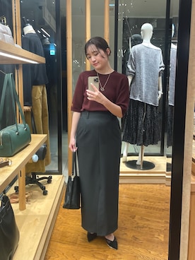 RUNAさん（レディース・158cm）の夏コーディネート