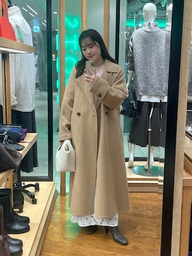 「RIVE DROITE（リヴドロワ）のアイテム（ブーツ）」を使った、RUNAさん（骨格ウェーブ・レディース・158cm）の秋コーディネート