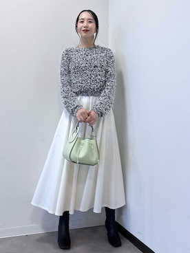 「アイテム（ブーツ）」を使った、murataさん（レディース・162cm）の冬コーディネート