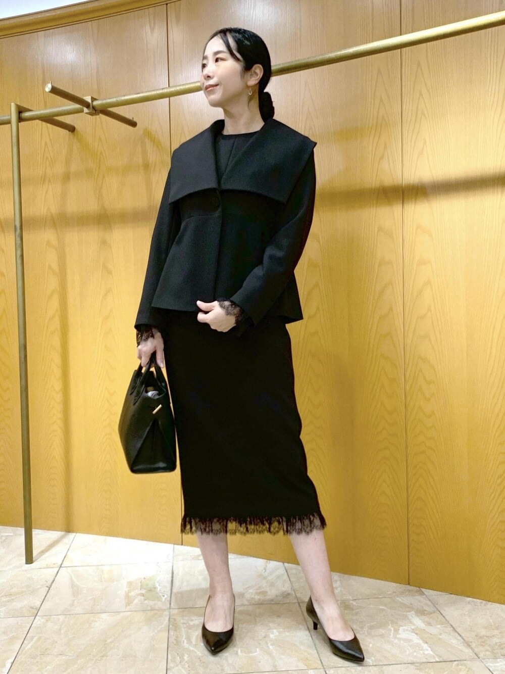 神崎恵さんコラボ】2WAYダブルクロスショートジャケットを使った人気