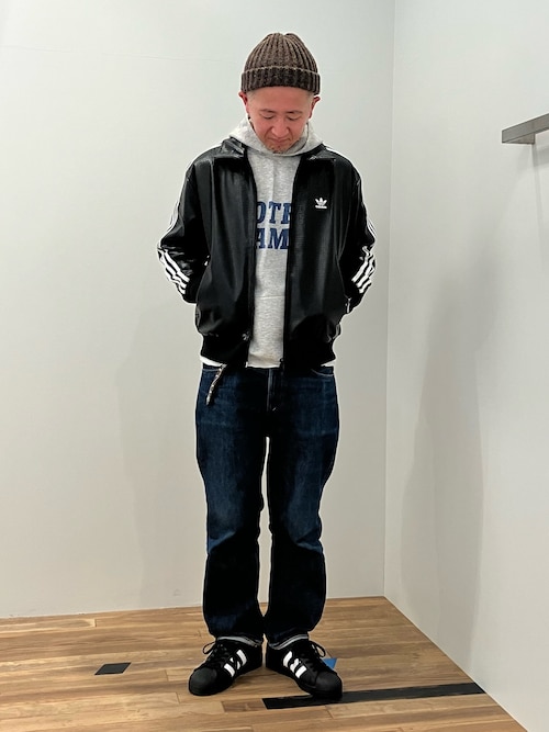 アディダス オリジナルス プレミアム フェイクレザー ファイヤーバード