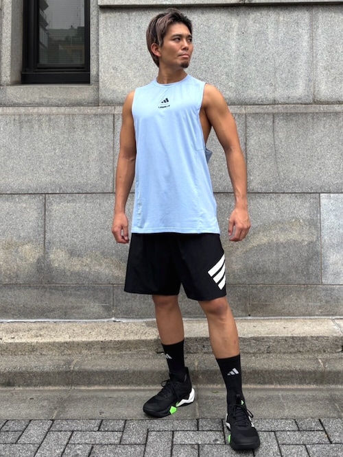 Les Mills グラフィック タンクトップ / アディダス adidas