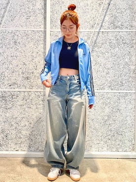 「ジャージ」｜OSさん（レディース・158cm）の秋コーディネート