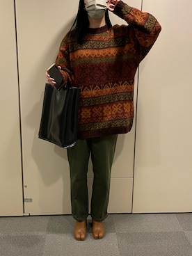 「メゾンマルジェラ」｜「アイテム（ブーツ）」を使った、39hukuさん（レディース・164cm）の春コーディネート