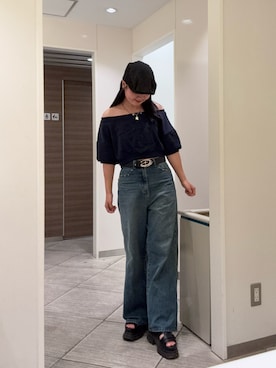「SpRay（スプレイ）のアイテム」を使った、Aoha.さん（レディース・160cm）の夏コーディネート