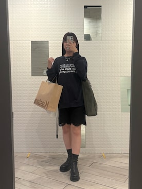 「厚底ブーツ」｜Aoha.さん（レディース・160cm）の秋コーディネート