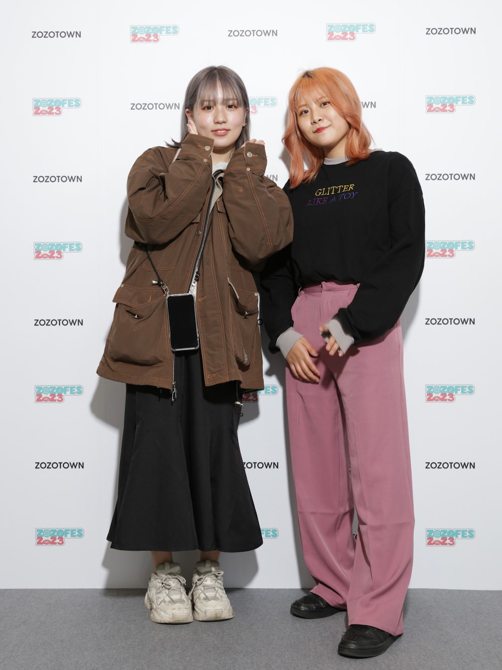 「ZOZOFES2023、ZOZOFES、フェススタイル」｜「no brandのアイテム（トップス、ブラウン系）」を使った、ZOZOFES公式さん（レディース・50cm）の春コーディネートの1枚目の写真