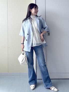「イージーケア」｜mayu☺︎さん（レディース・162cm）の夏コーディネート