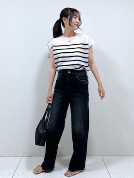 「ワンハンドル」｜mayu☺︎さん（レディース・162cm）の夏コーディネート